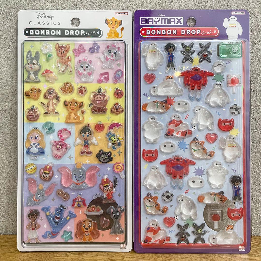 【正規品】 ディズニーボンボンドロップシール 第二弾 × mini 全種類セット