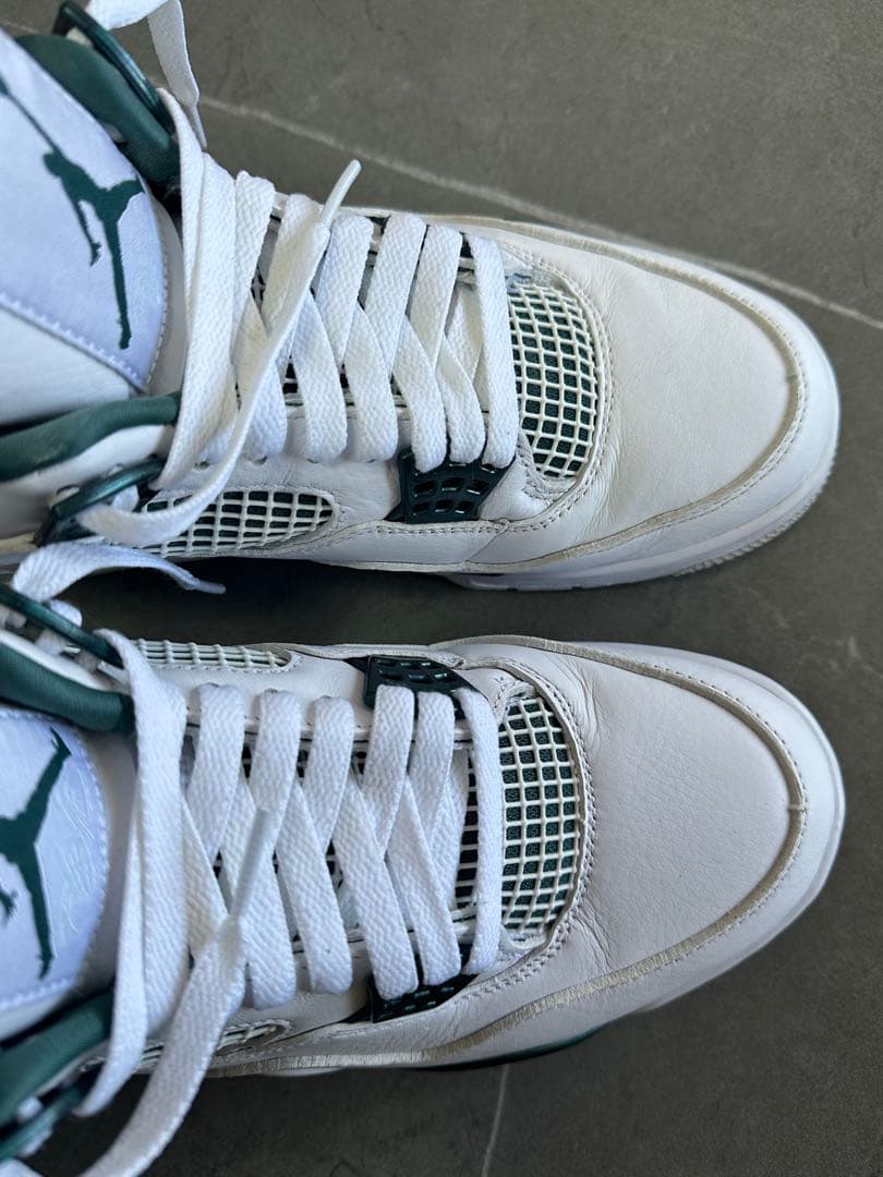 シューズ(男性用) Nike Air Jordan 4 Retro \"Oxidized Green\"
