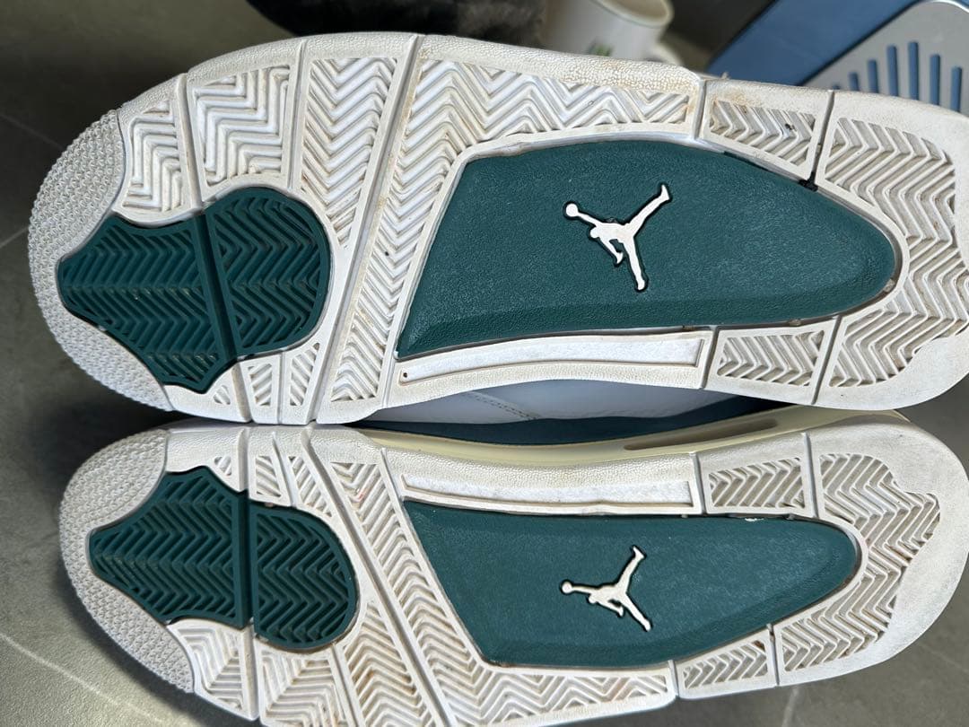 シューズ(男性用) Nike Air Jordan 4 Retro \"Oxidized Green\"