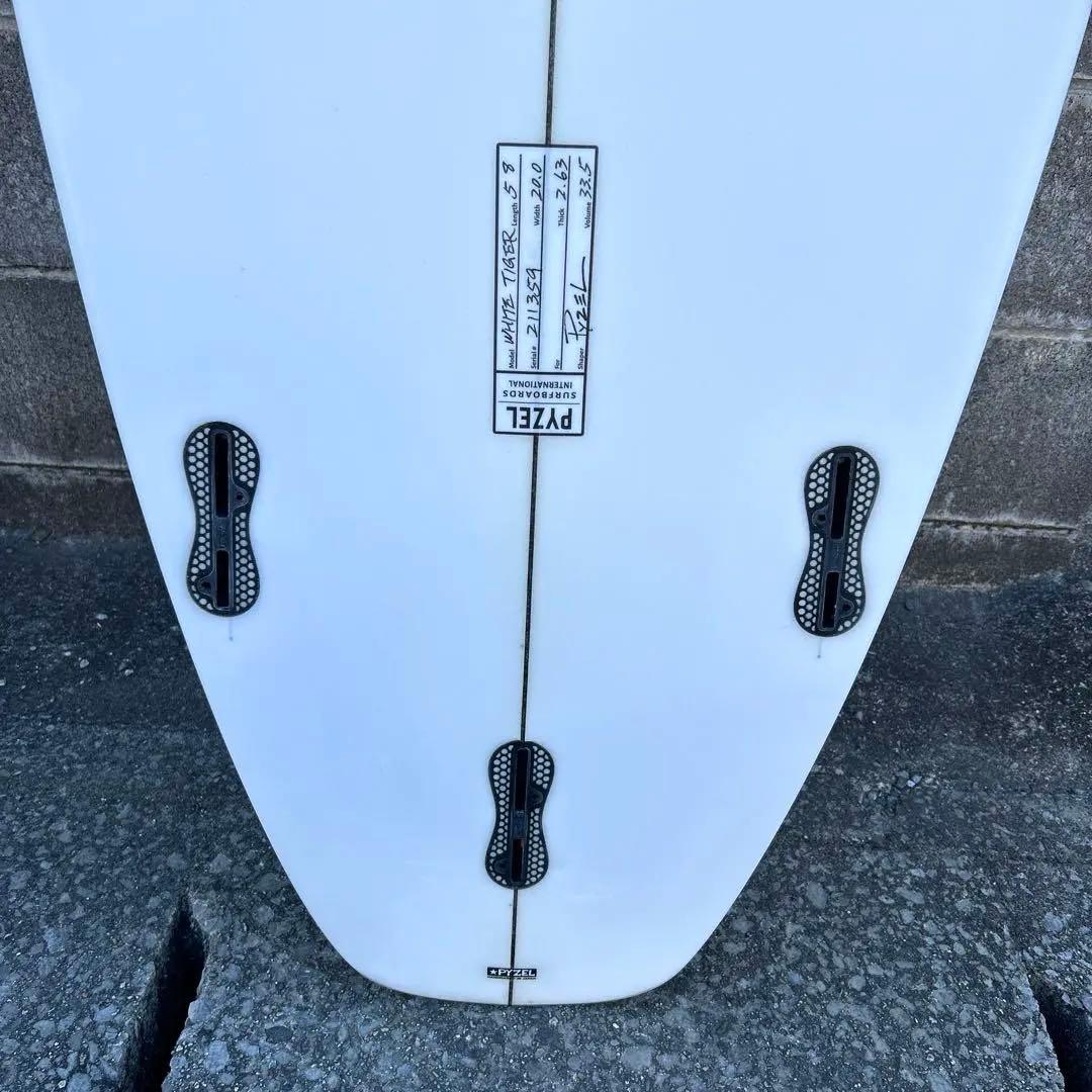 PYZEL White Tiger 5'8パイゼル ホワイトタイガー　美品　小波