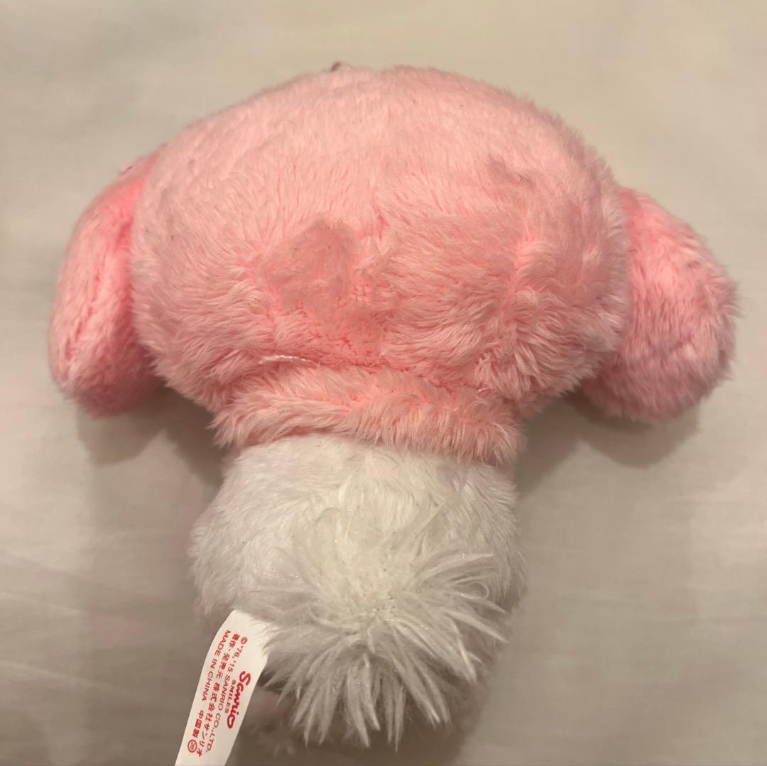 希少品 マイメロディ マスコット 泣き ぬいぐるみ