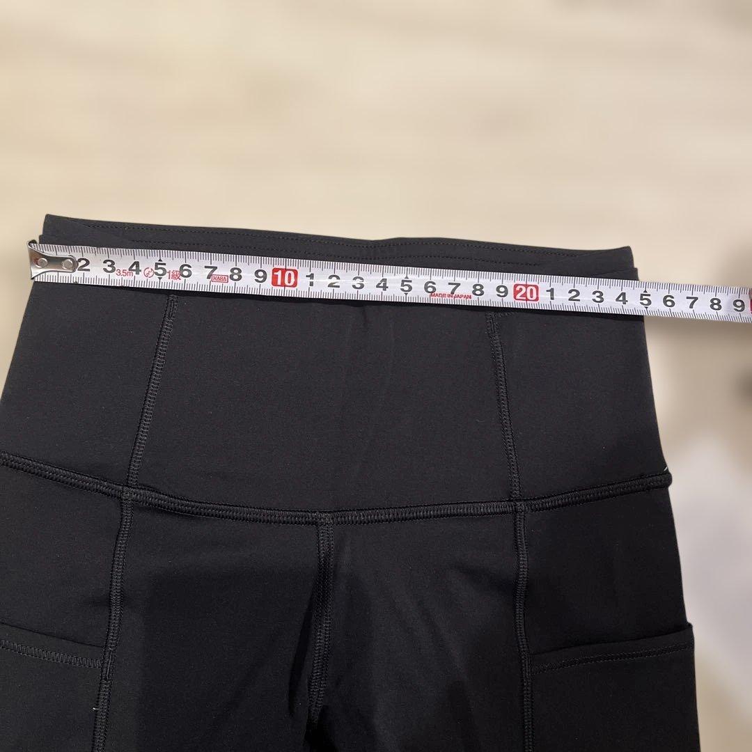 新品タグ付❣️ルルレモンFast and Free 6ショートタイツスパッツ黒0