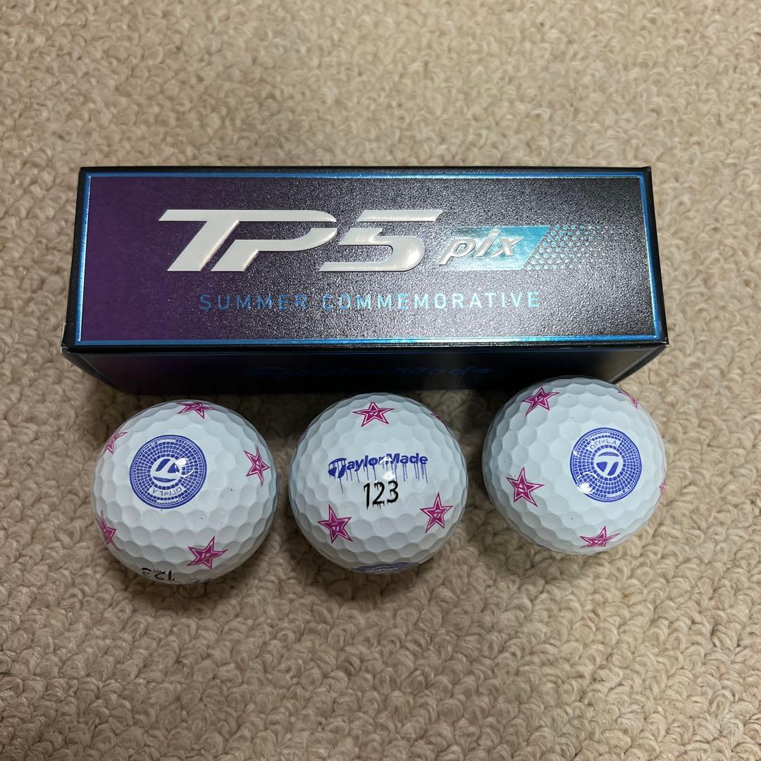 TaylorMade TP5 pix ゴルフボール 3個セット