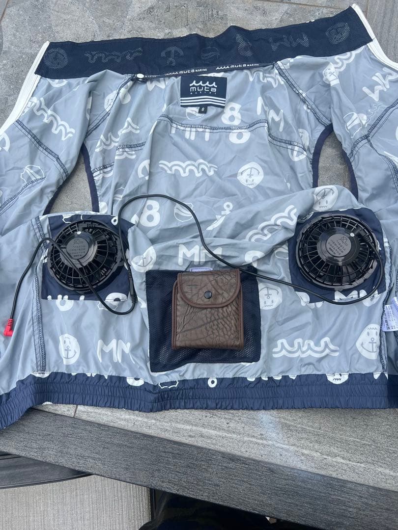 muta ムータ　空調服　空調ベスト サイズ8 美品