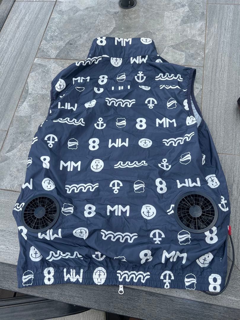 muta ムータ　空調服　空調ベスト サイズ8 美品