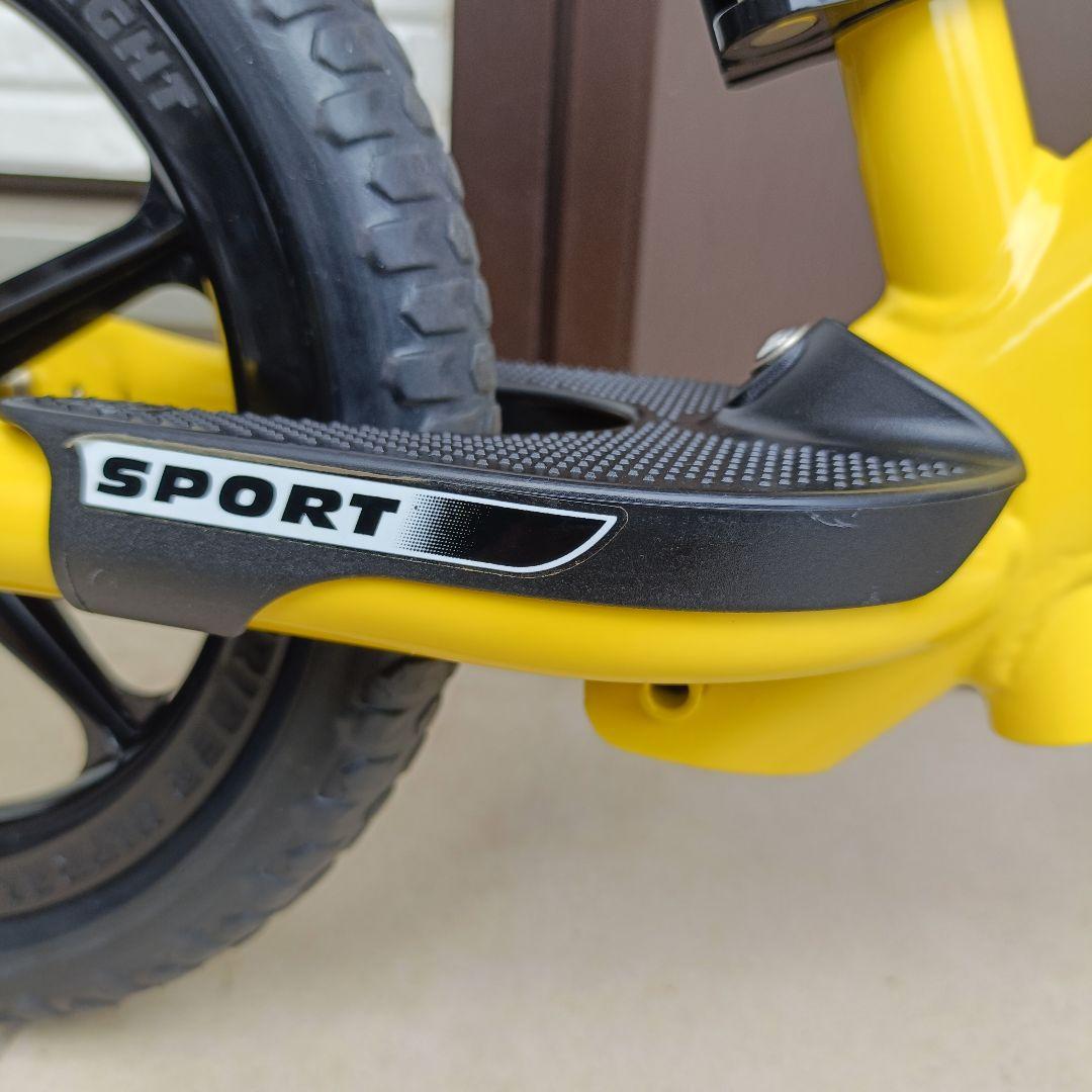 【ストライダー】スポーツモデル12Sport イエロー　日本正規品（付属品あり）
