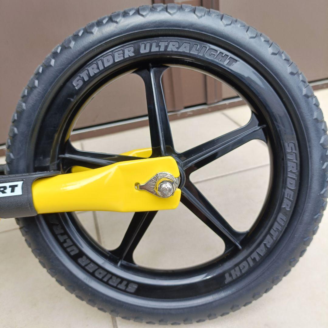 【ストライダー】スポーツモデル12Sport イエロー　日本正規品（付属品あり）