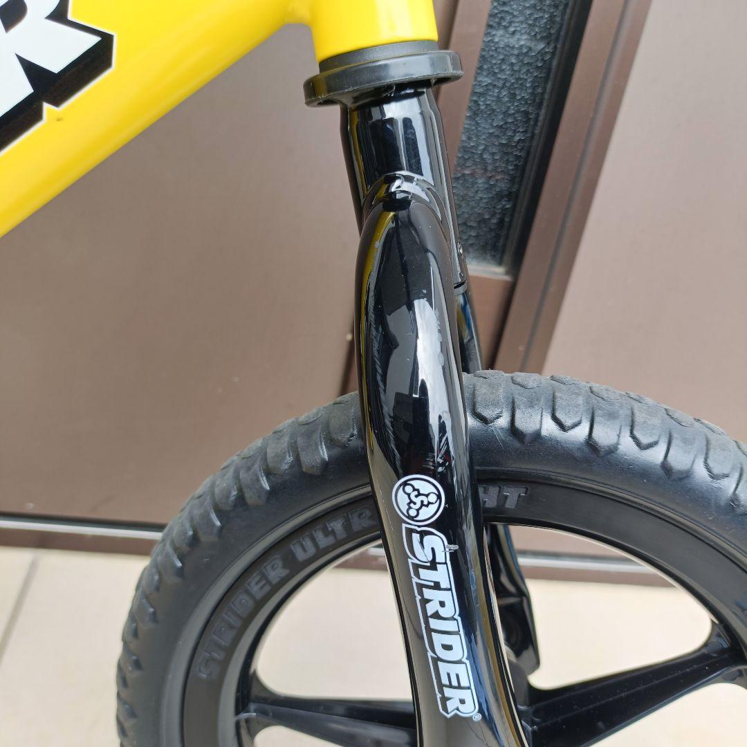 【ストライダー】スポーツモデル12Sport イエロー　日本正規品（付属品あり）