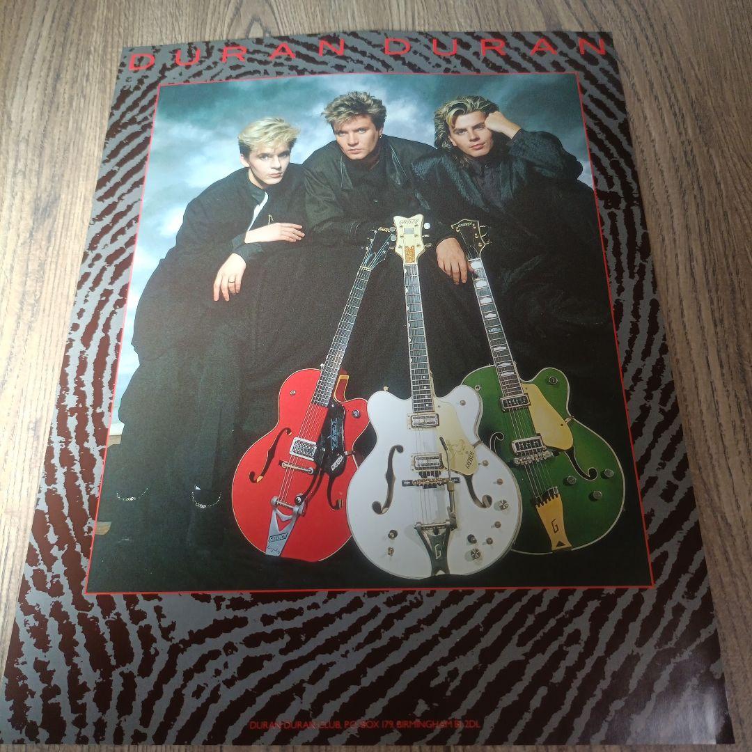 DURAN DURAN ファンクラブ 公式缶バッジ & 会報誌 1987