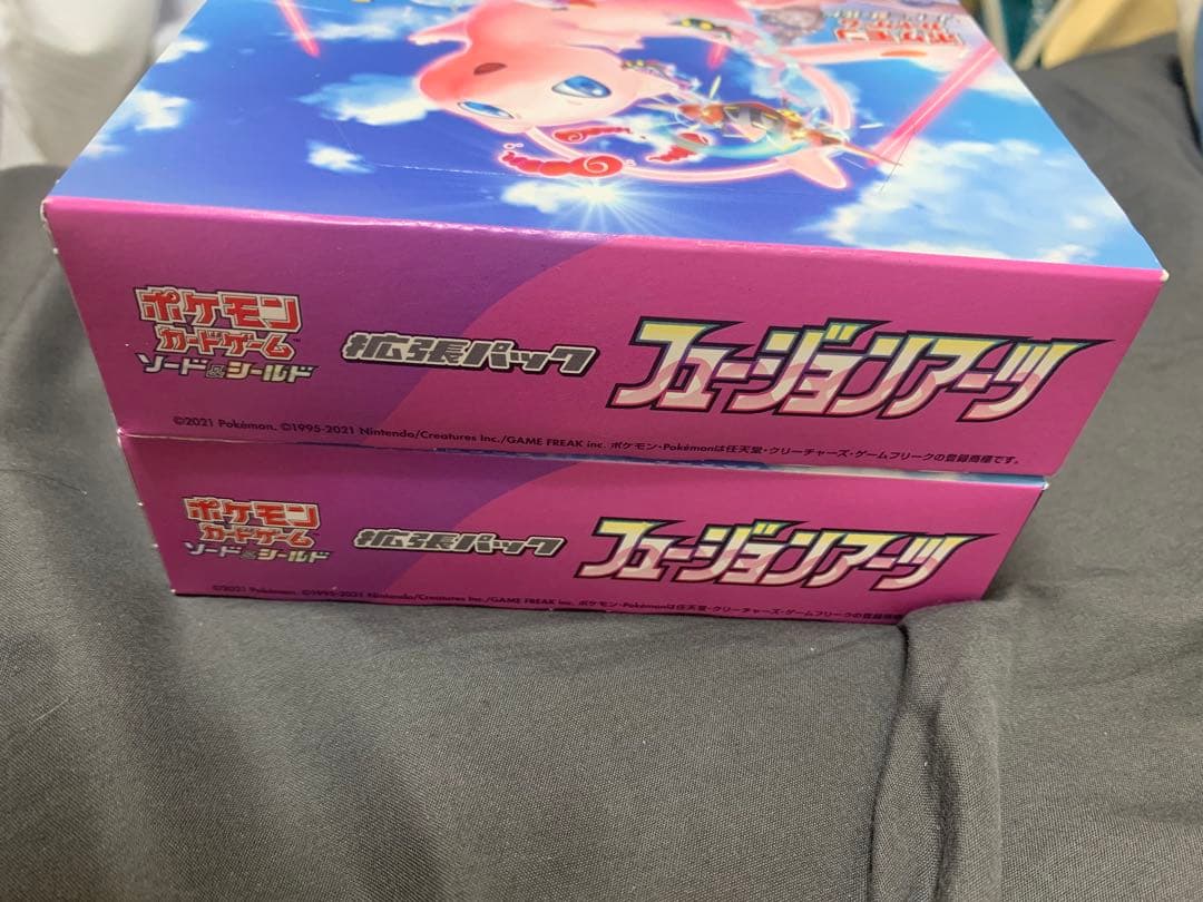 ポケモンカードゲーム フュージョンアーツ 2BOX シュリンク無し