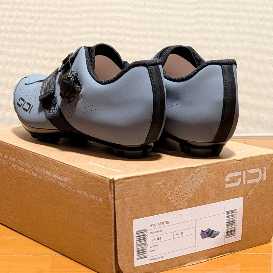 ウェア SIDI AERTIS MTB shoes EU41 Gray/Black