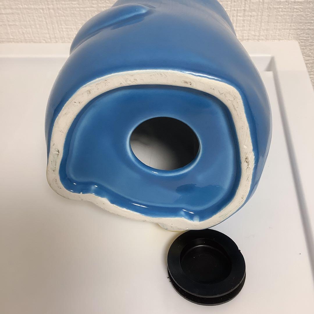 タキシードサム 昭和レトロ　平成レトロ 貯金箱　可愛い　置物　インテリア　陶器