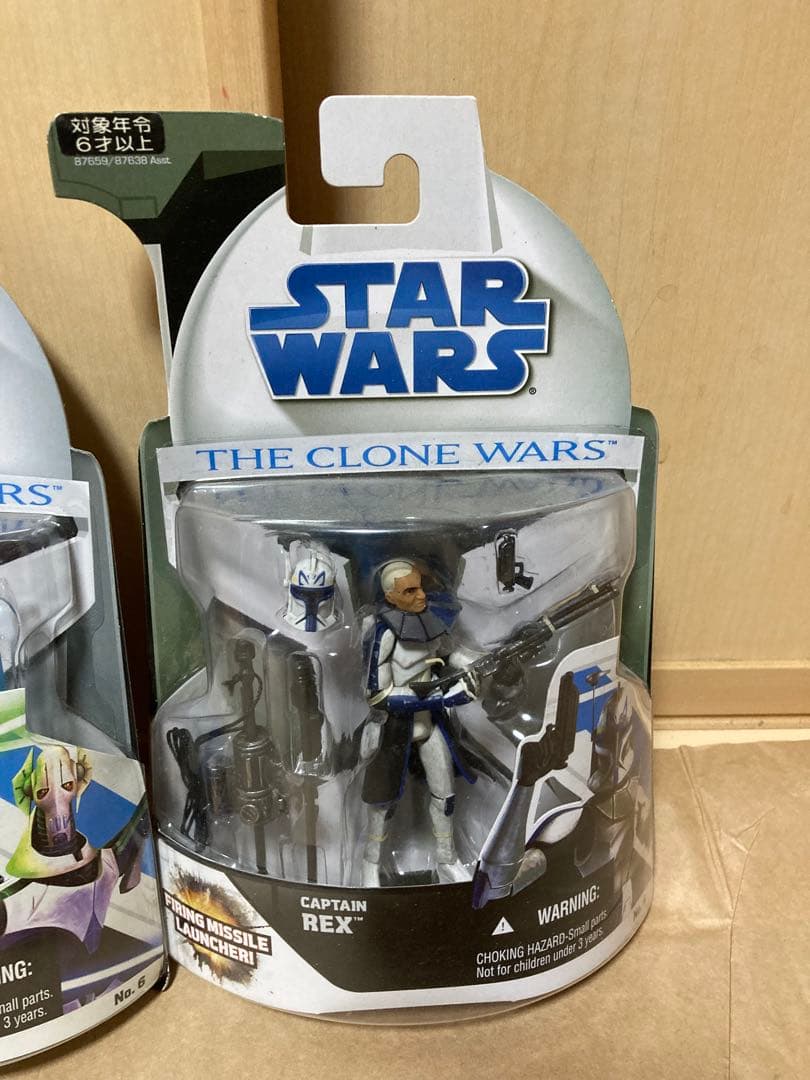 スターウォーズ THE CLONE WARS フィギュア3体