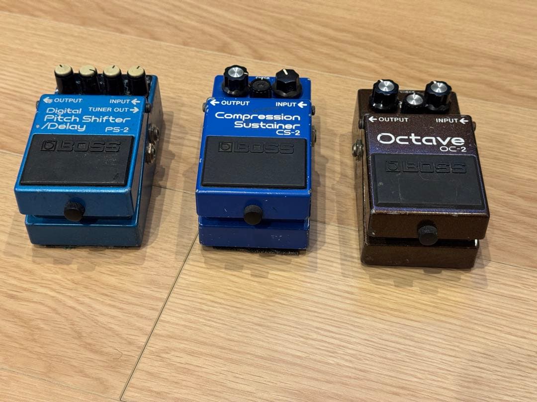 【ビンテージ】BOSS PS-2 、CS-2 、OC-2 セット