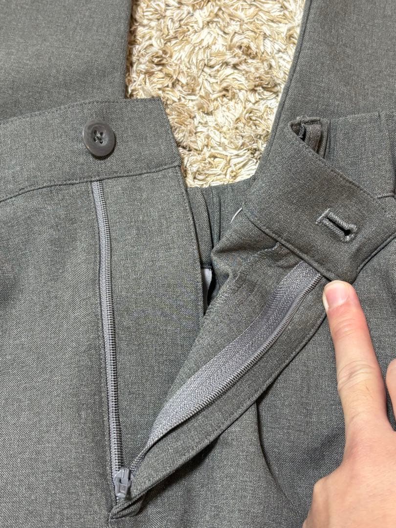 BEAMS GOLF シームレスロゴパンツ Sグレー