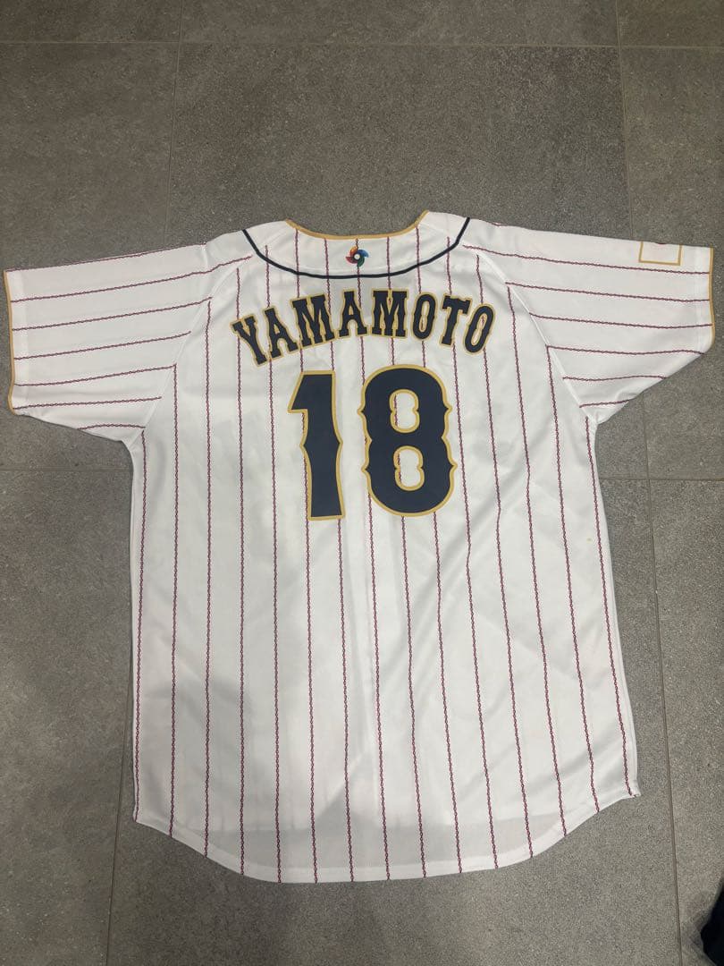 山本由伸JAPAN 18 WBCユニフォーム Fサイズ