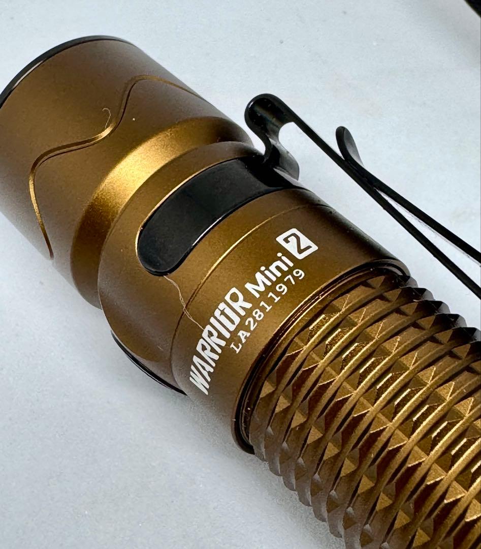 オーライト OLIGHT WARRIOR Mini 2 デザートタン