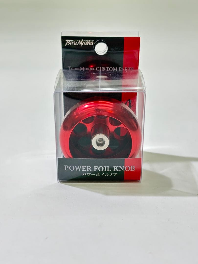 釣武者　パワーホイルノブ ダイワ POWER FOIL KNOB レッド