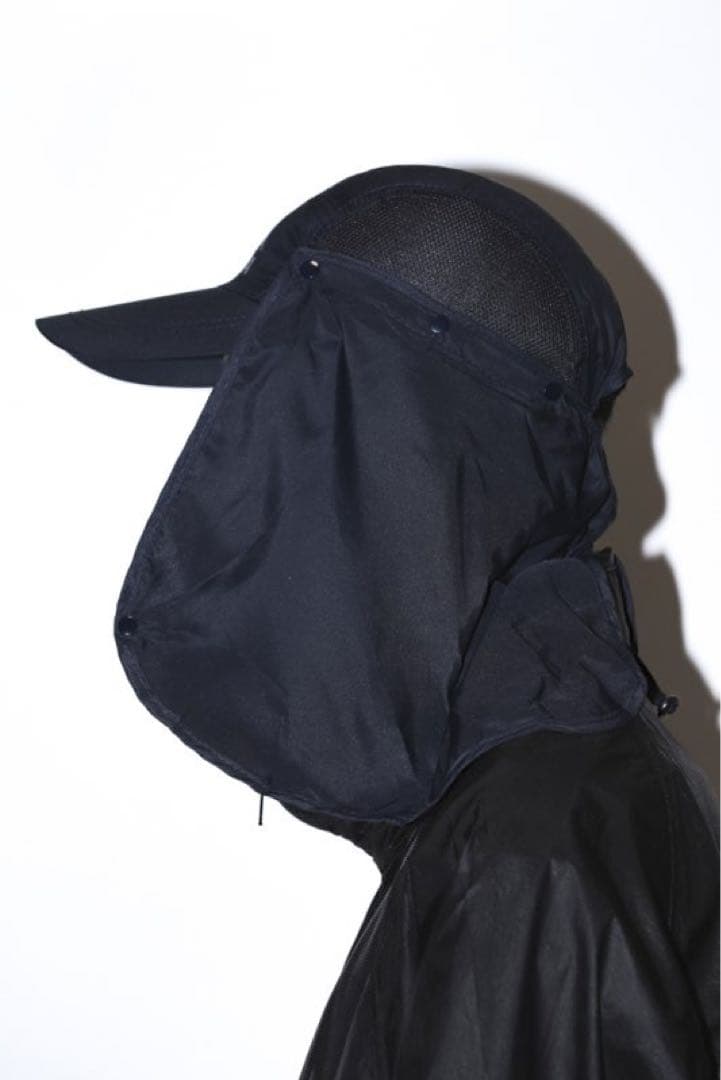 ALAYNA Fishing Cap navy キャップ フルフェイスカバー