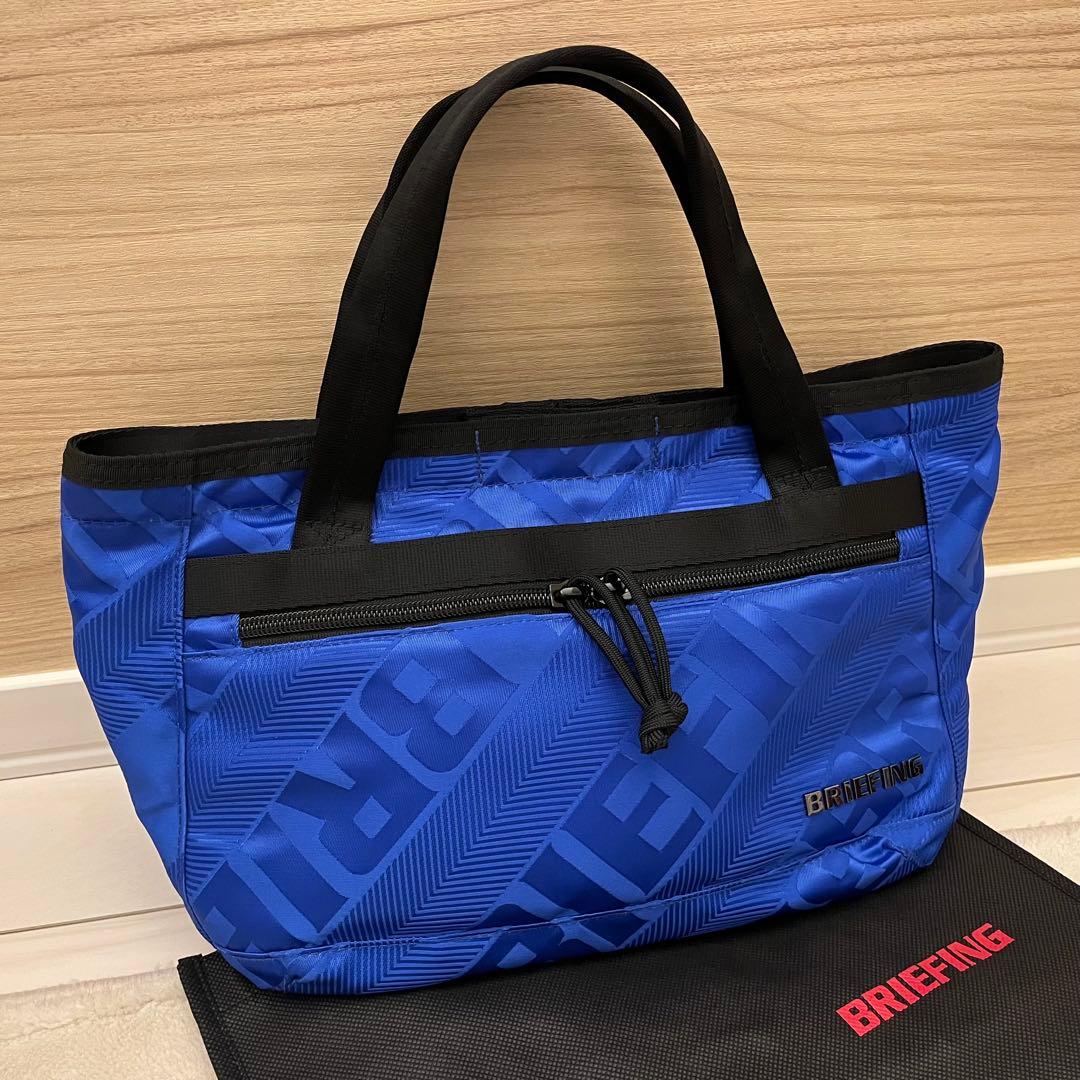 美品★希少限定トート メタルロゴ BRIEFING リモンタカートトート 青黒