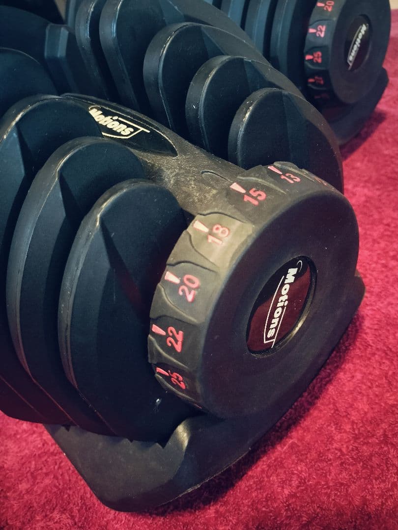 【セット売り②】Motions可変式ダンベル 40kg×1 ※もう一つは別に出品