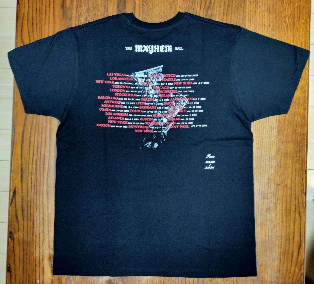 Mサイズ　Lady Gaga Mayhem Ball 会場限定ツアーTシャツ