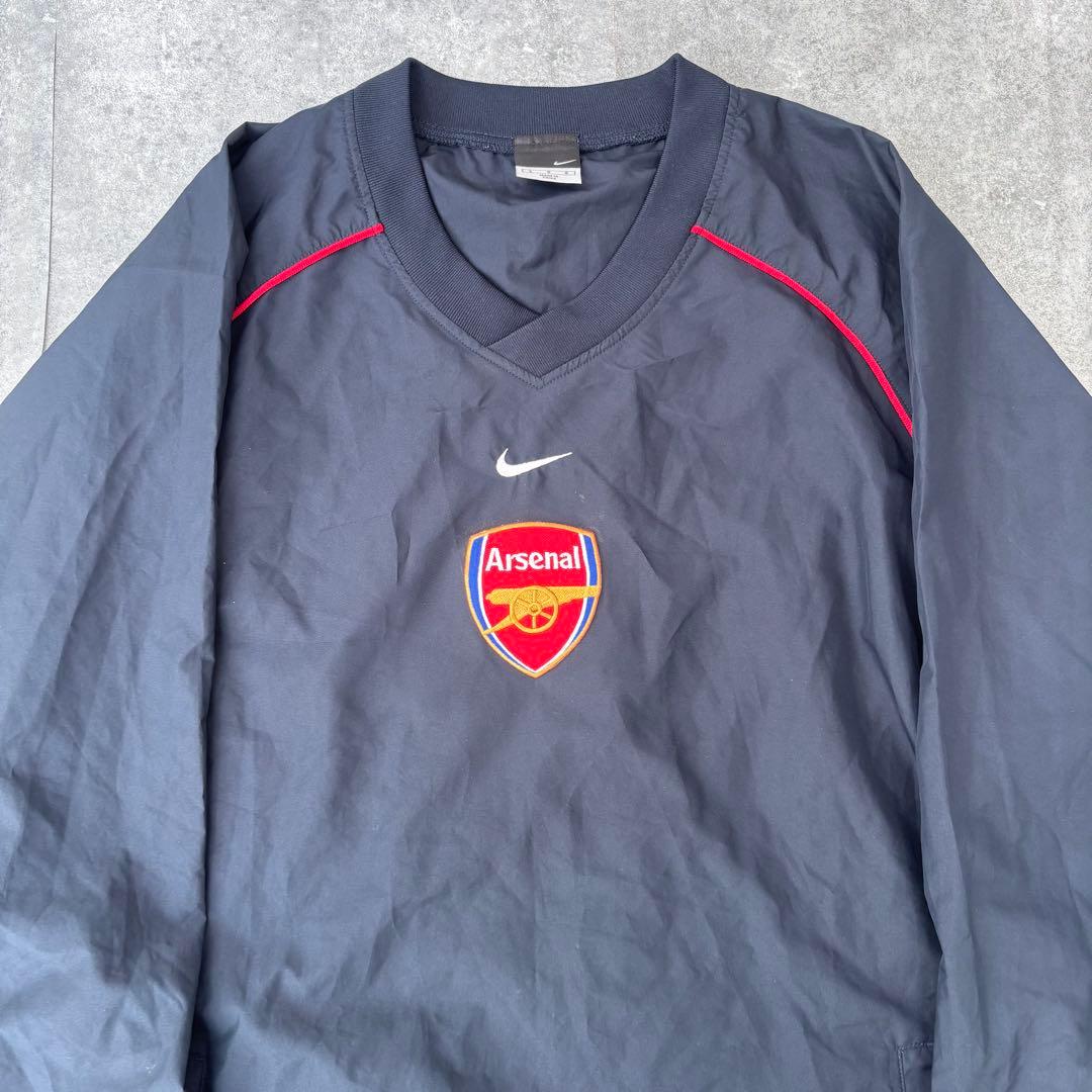 アーセナル　ピステ　ジャージ　ジャケット　サッカー　ユニフォーム　シャツ　古着