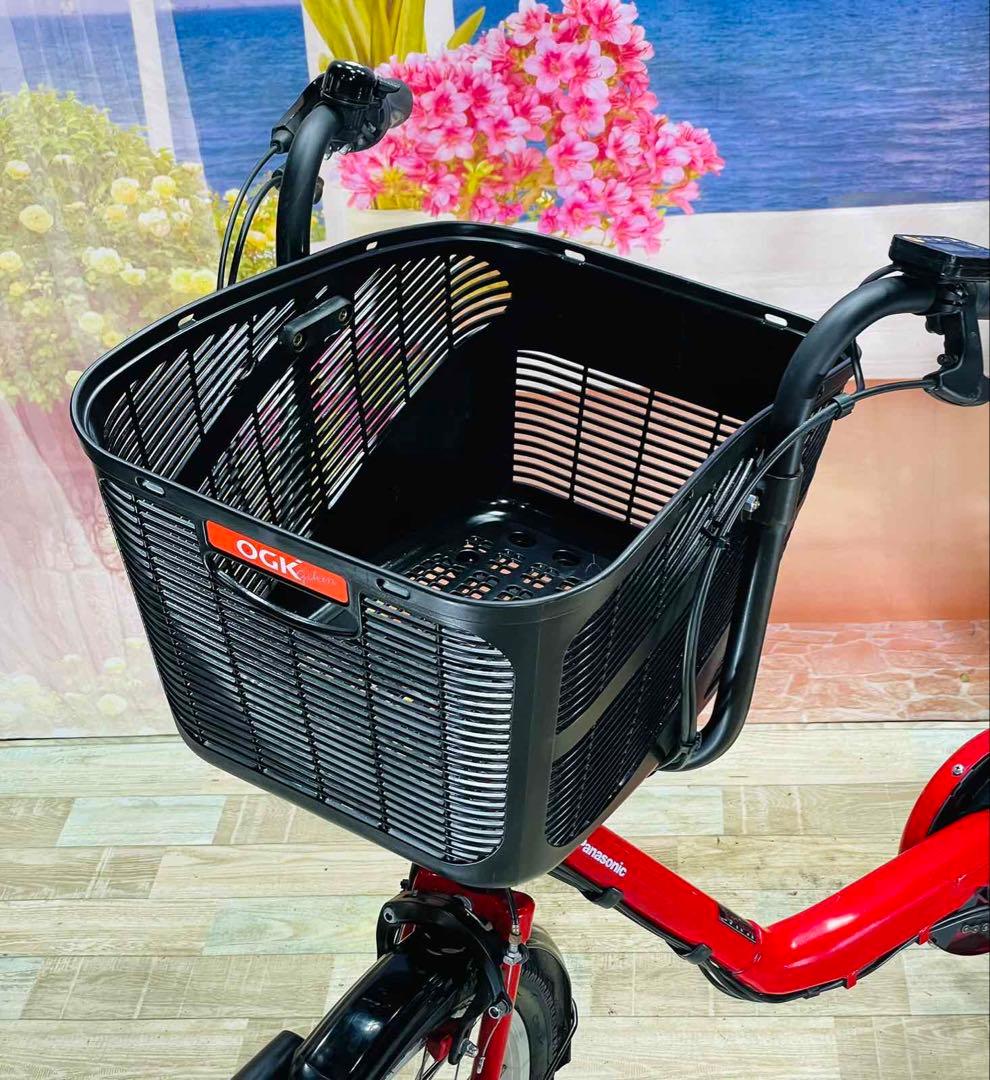 人気モデル！ギュット⭐️12AHパナソニック子供乗せ電動アシスト自転車Y2732
