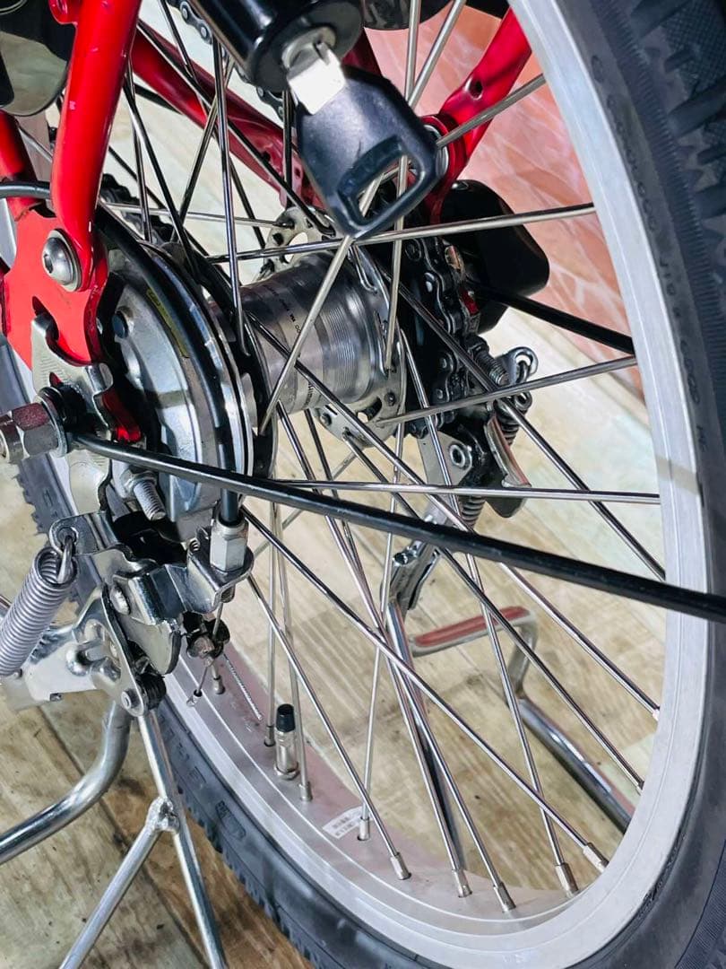 人気モデル！ギュット⭐️12AHパナソニック子供乗せ電動アシスト自転車Y2732