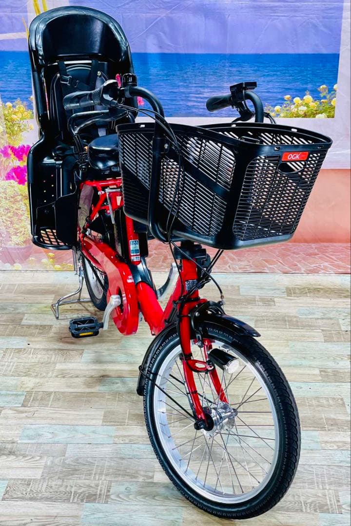 人気モデル！ギュット⭐️12AHパナソニック子供乗せ電動アシスト自転車Y2732
