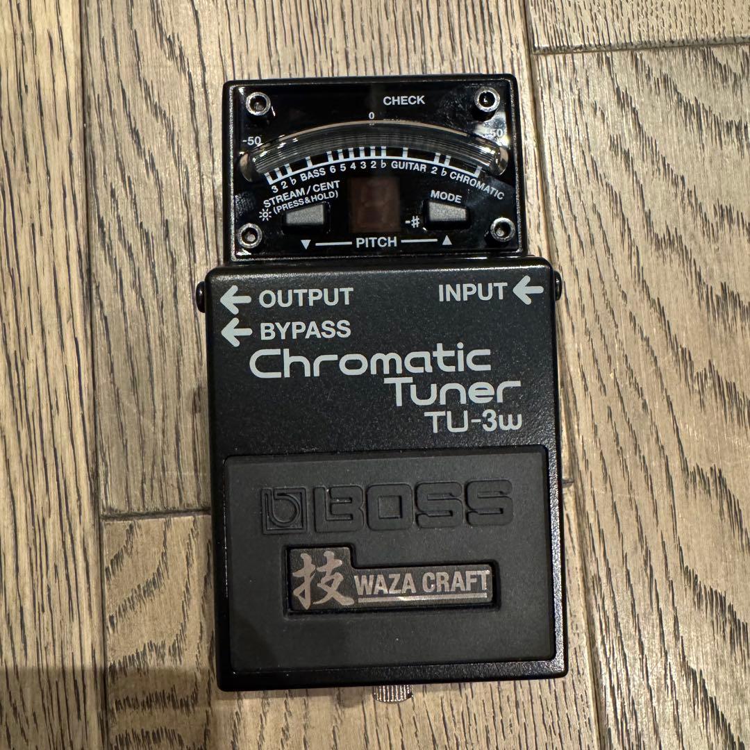 BOSS TU-3w クロマチックチューナー 技WAZA CRAFT