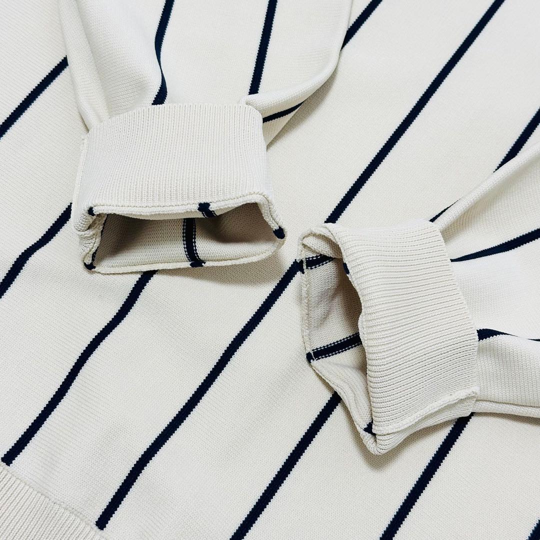 【極美品】#FR2GOLF ロングスリーブ ニットポロシャツ ベージュ Lサイズ