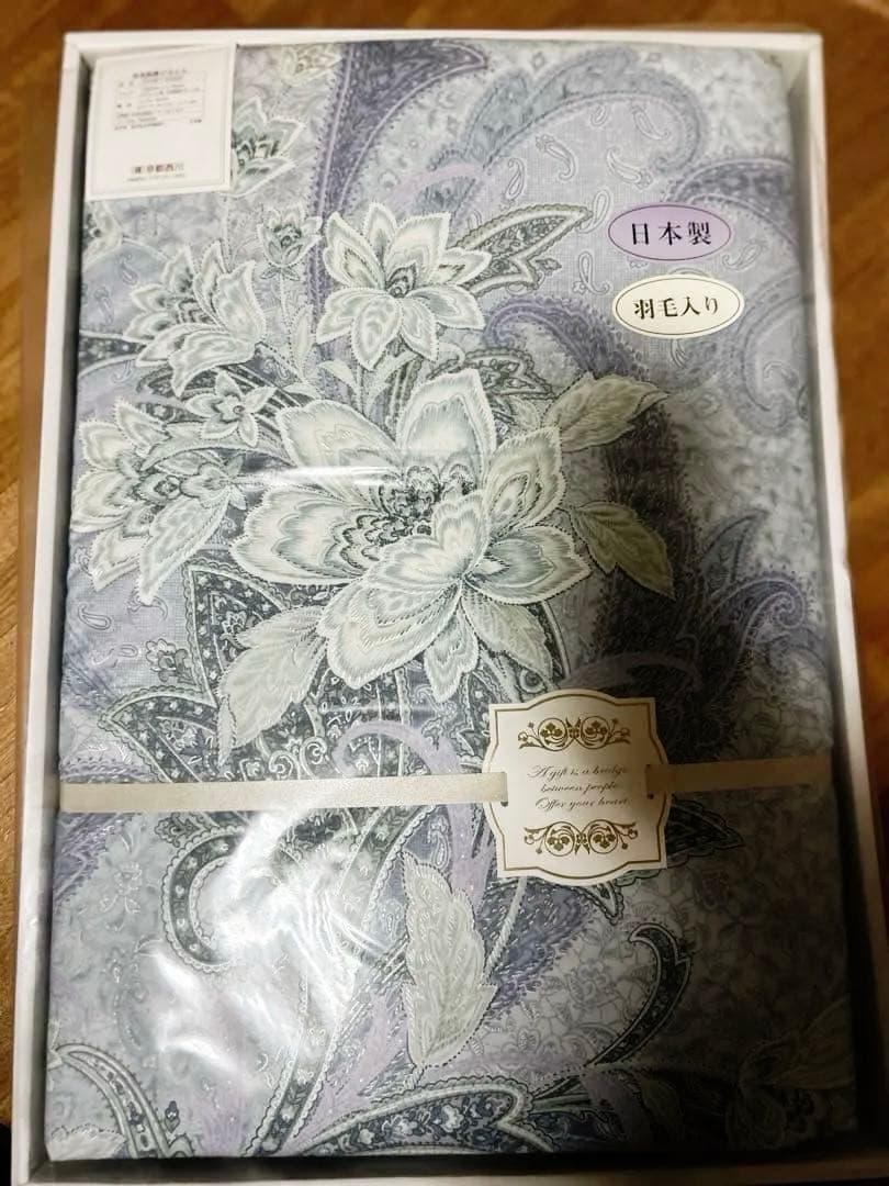 未使用品★京都西川 キルティング肌掛けふとん 150cm x 210cm