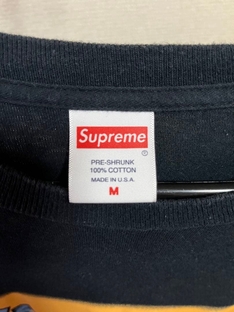 Supreme ロングスリーブTシャツ M 黒