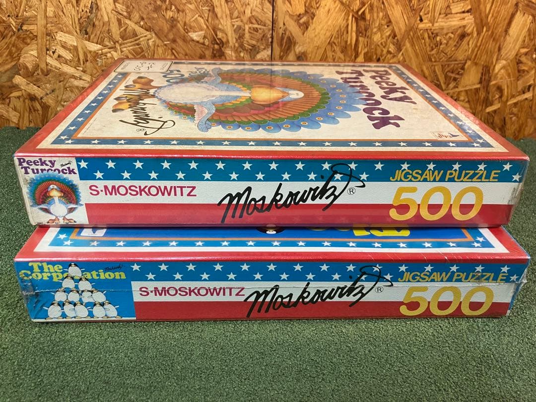 【未開封】マスコウィッツ　ジグソーパズル　500ピースセット　Moskowitz