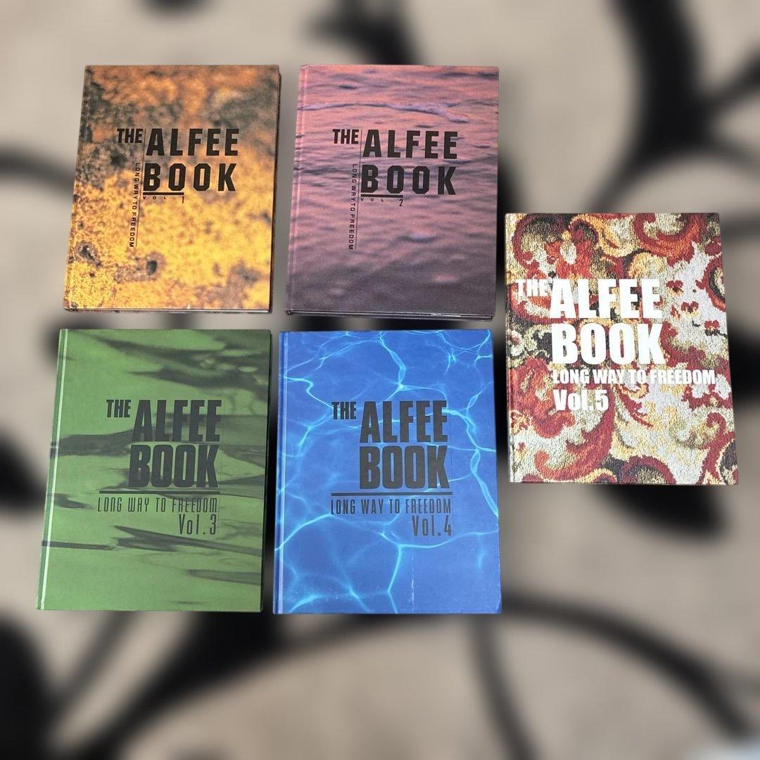 THE ALFEE BOOK 全5巻セット BOX付 コンプリート