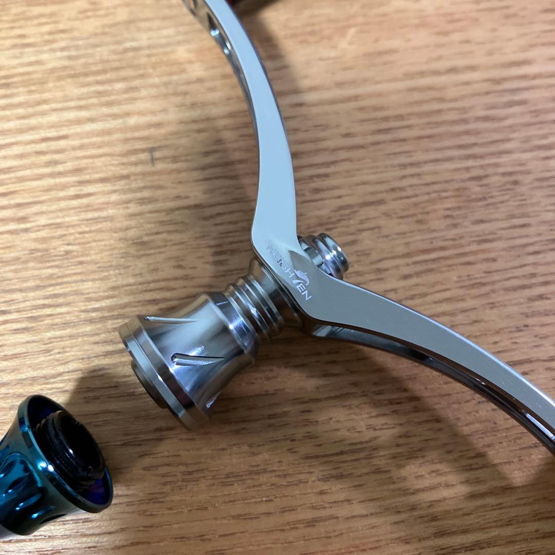 極上美品　ダイワ用　ハイテン　ダブルハンドル　ゴメクサスノブ　スタンド　セット