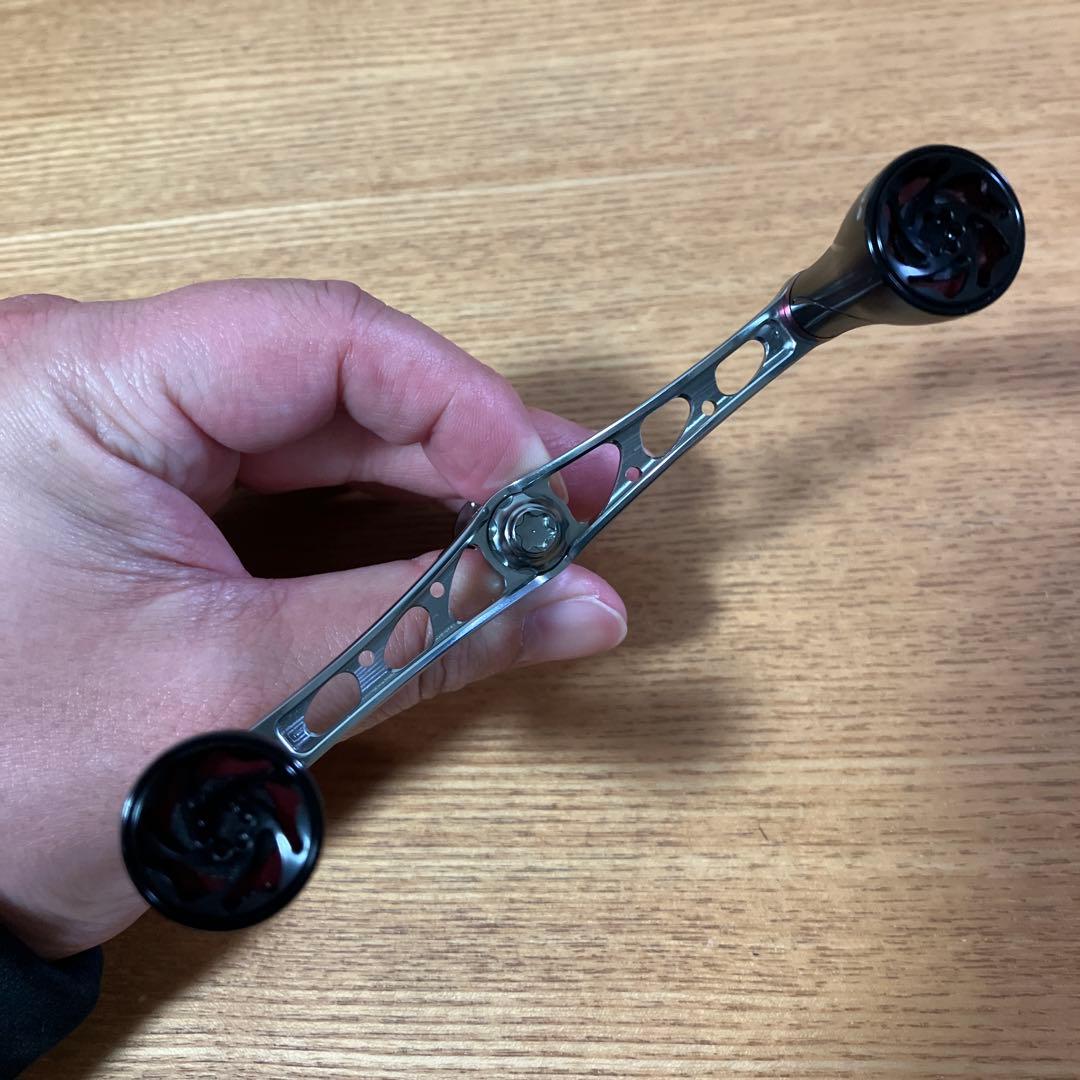極上美品　ダイワ用　ハイテン　ダブルハンドル　ゴメクサスノブ　スタンド　セット
