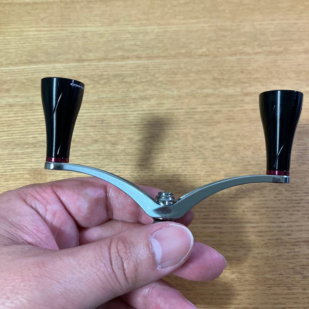 極上美品　ダイワ用　ハイテン　ダブルハンドル　ゴメクサスノブ　スタンド　セット