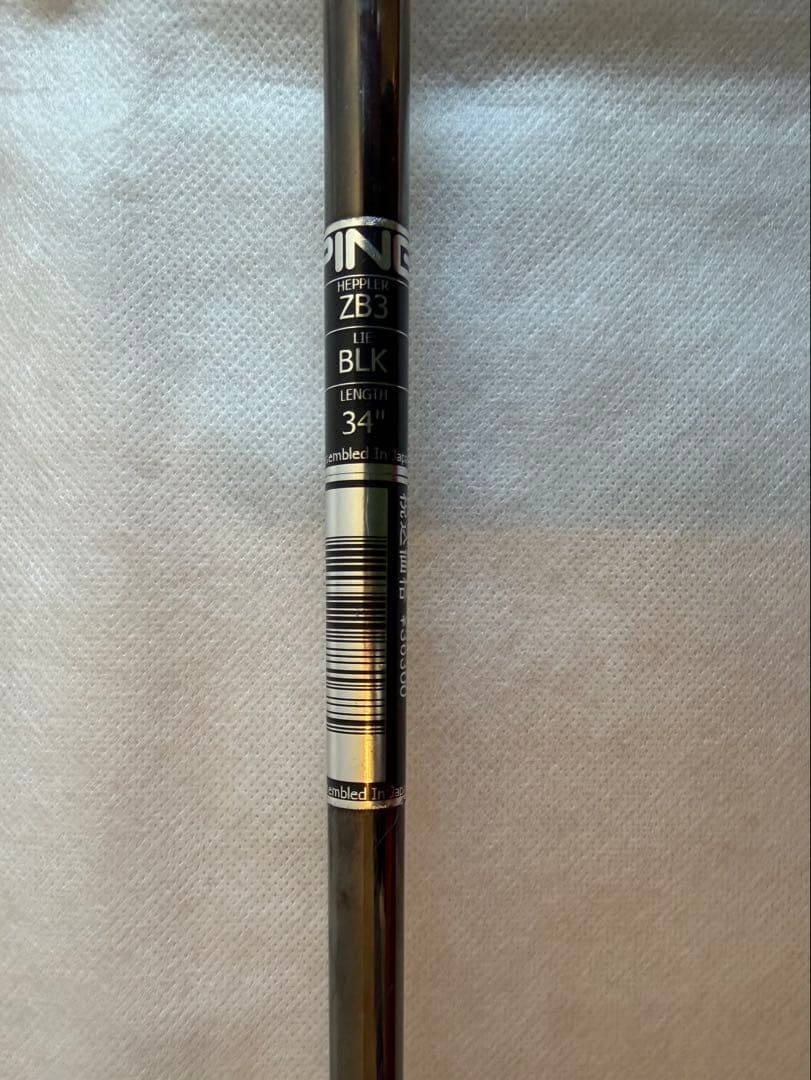 PING HEPPLER ヘプラー パター ZB3 34インチ