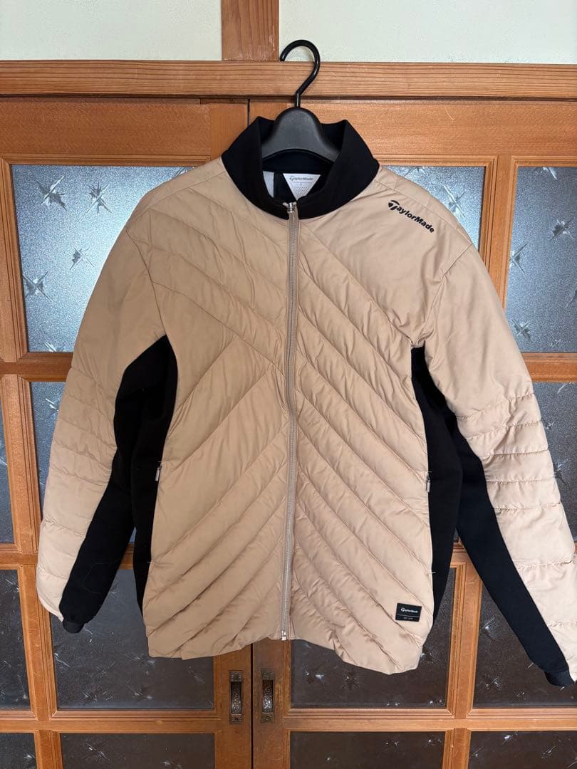 TaylorMade キルティングジャケット ベージュ