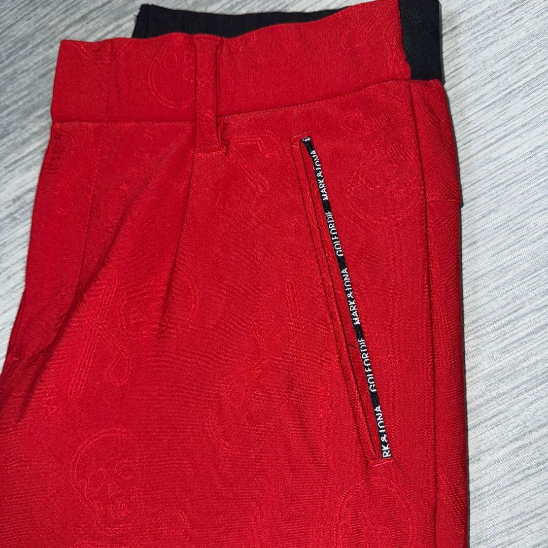 美品　MARK&LONA マークアンドロナ　総柄　レディース　パンツ