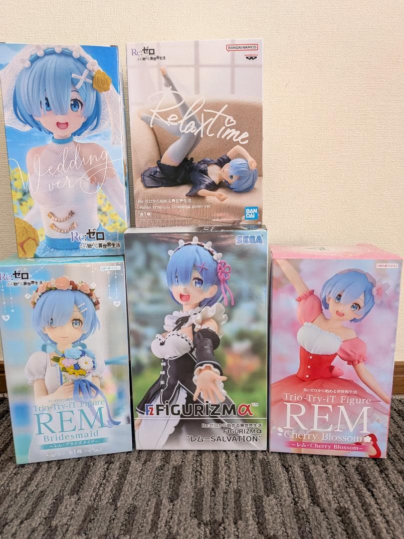 Reゼロ フィギュア 5体セット