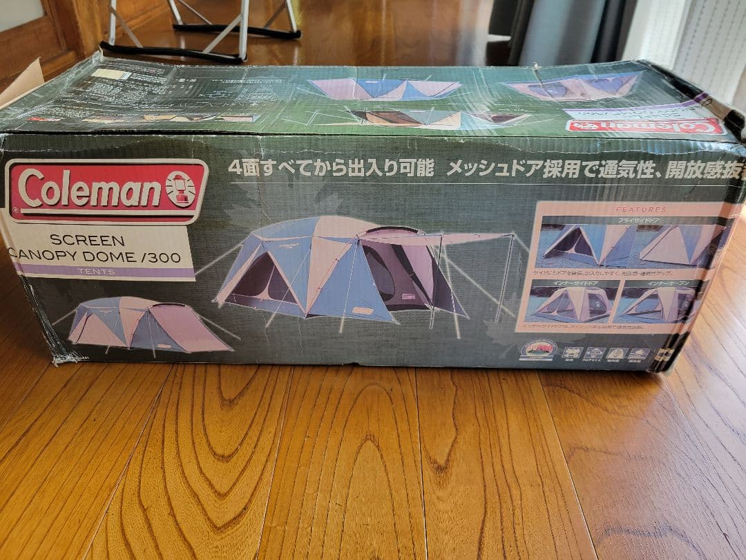 未使用　Coleman　SCREEN CANOPY DOME  300