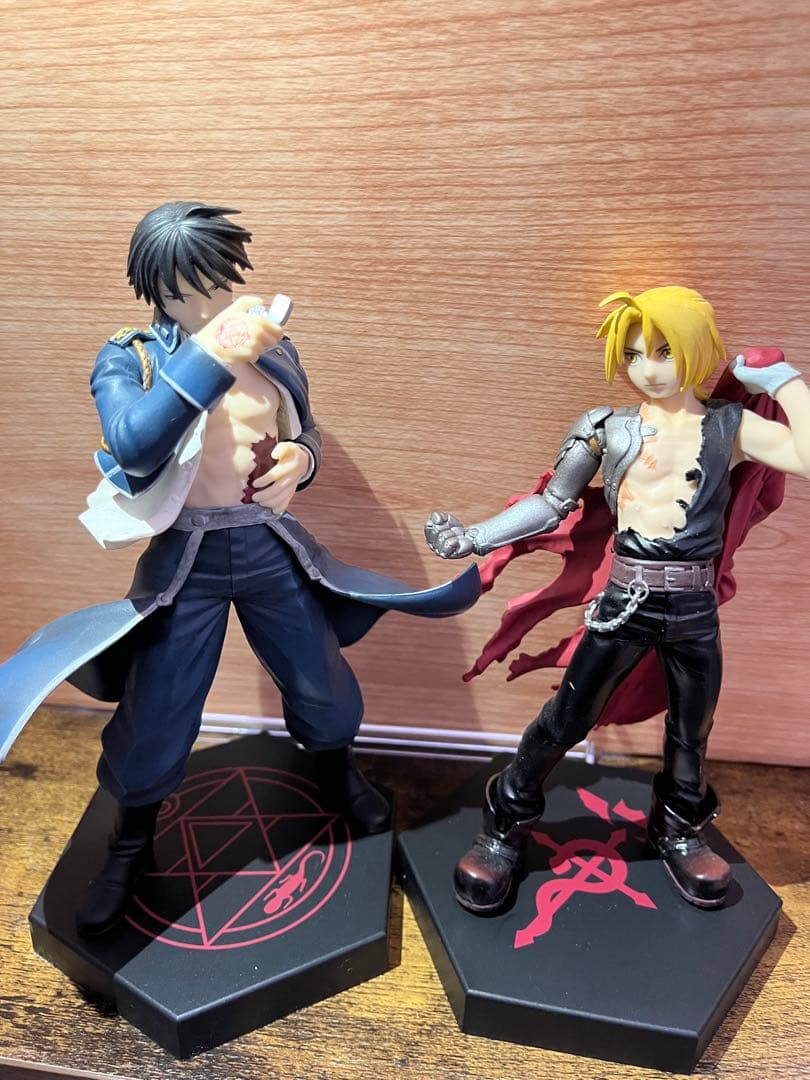 【希少】　鋼の錬金術師 エドワード・エルリック & ロイ・マスタング　2種セット