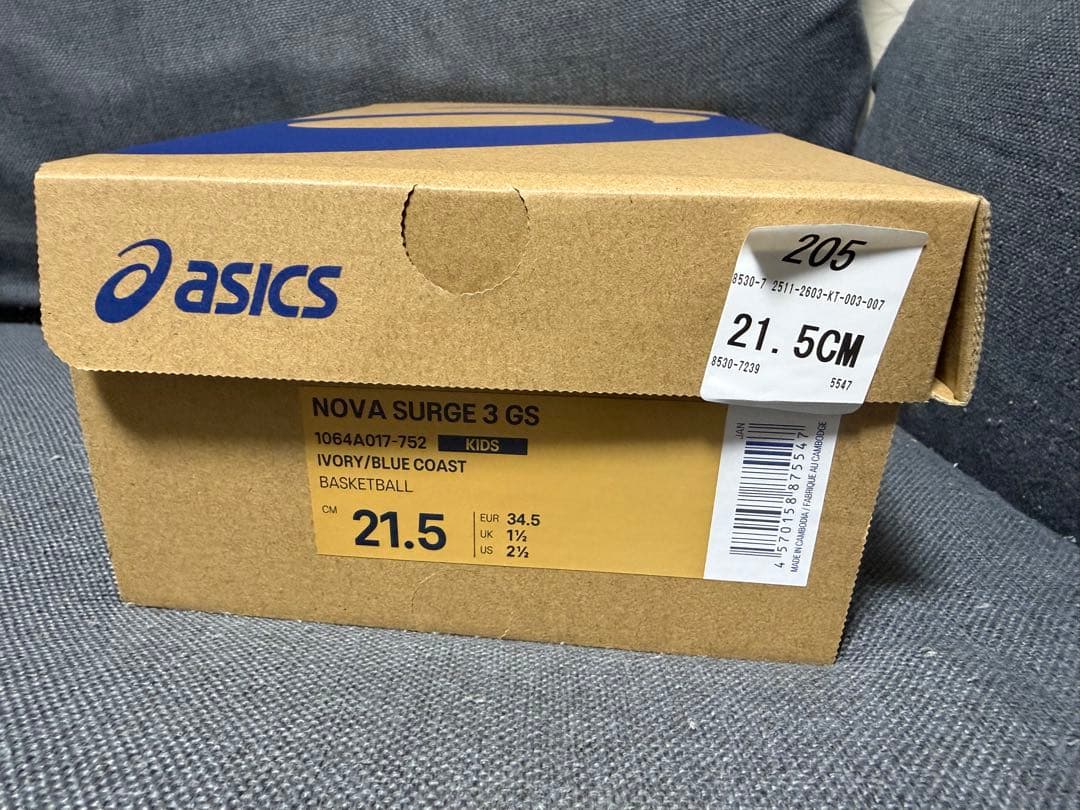 その他 asics 21.5 NOVA SURGE 3 GS