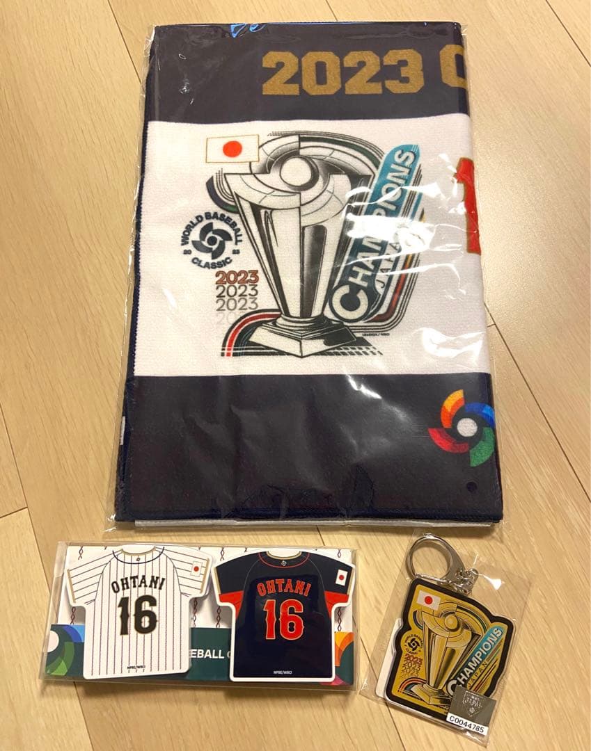 WBC大谷翔平選手　優勝記念グッツ3点セット