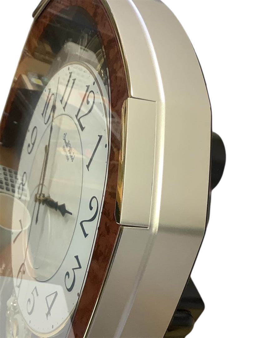 Small World 4MN513RH 電波 掛時計