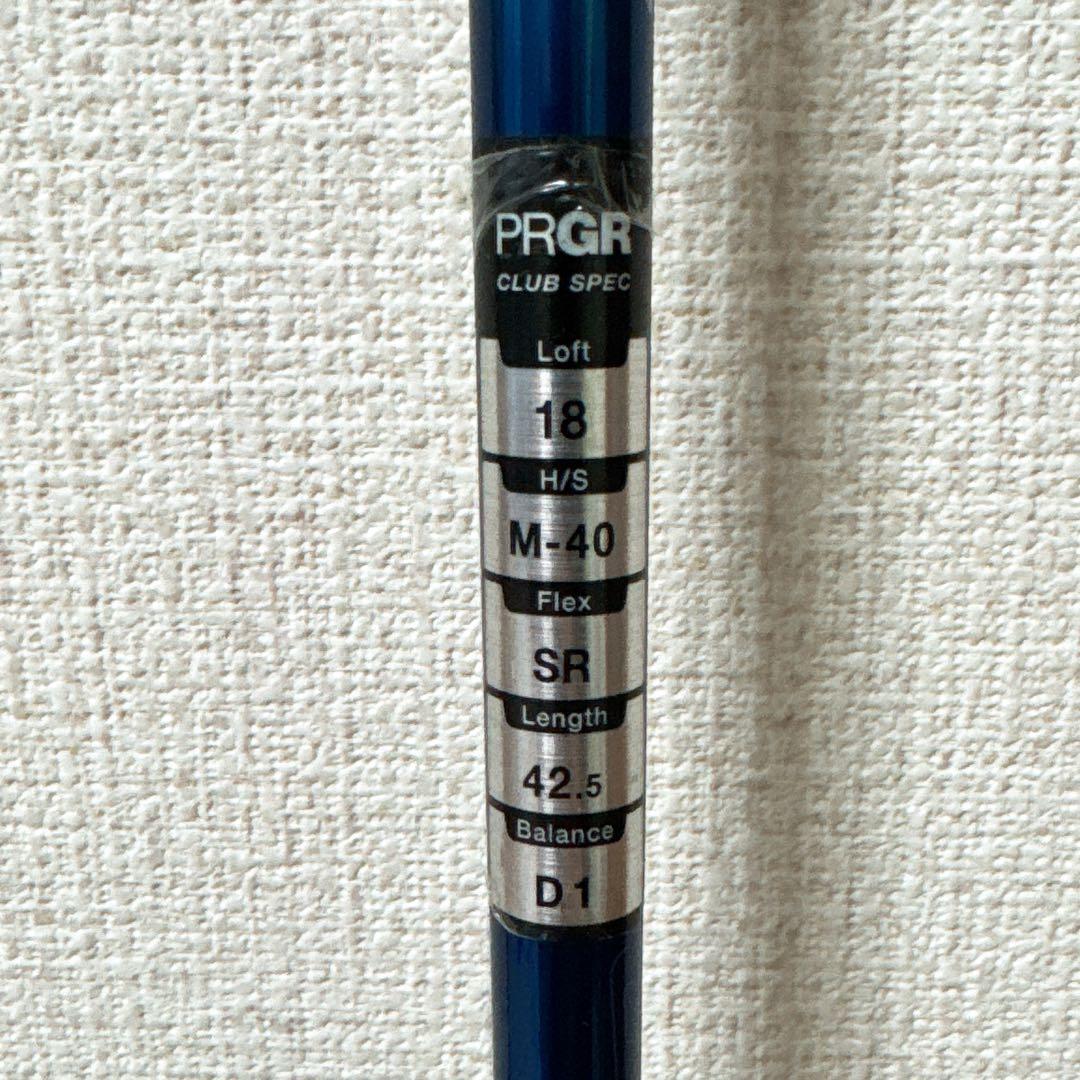 【純正ヘッドカバー付き】PRGR RS 2018 ゴルフクラブセット SR 5本