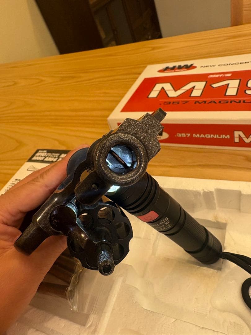 Smith & Wesson M19 .357 Magnumモデルガン